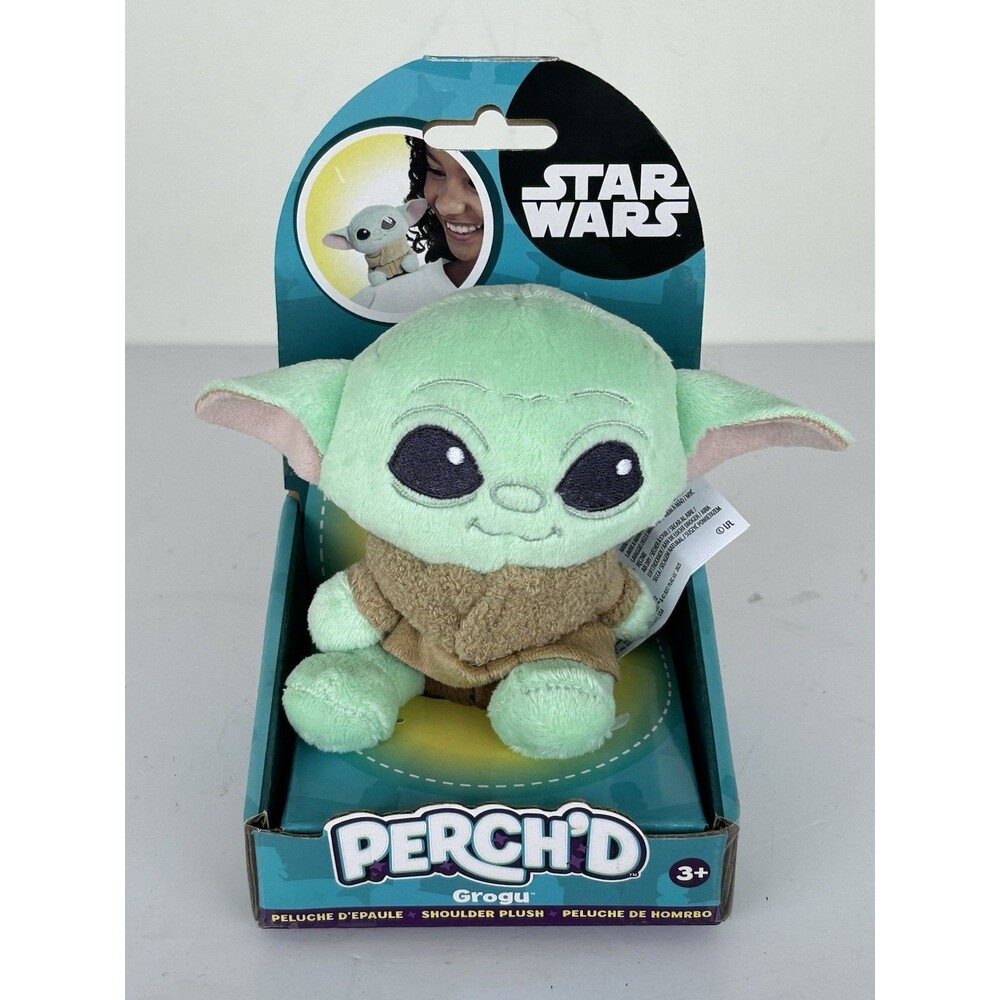 Star Wars Grogu Perch’D Shoulder Plush Just Play 2025 New In Packaging